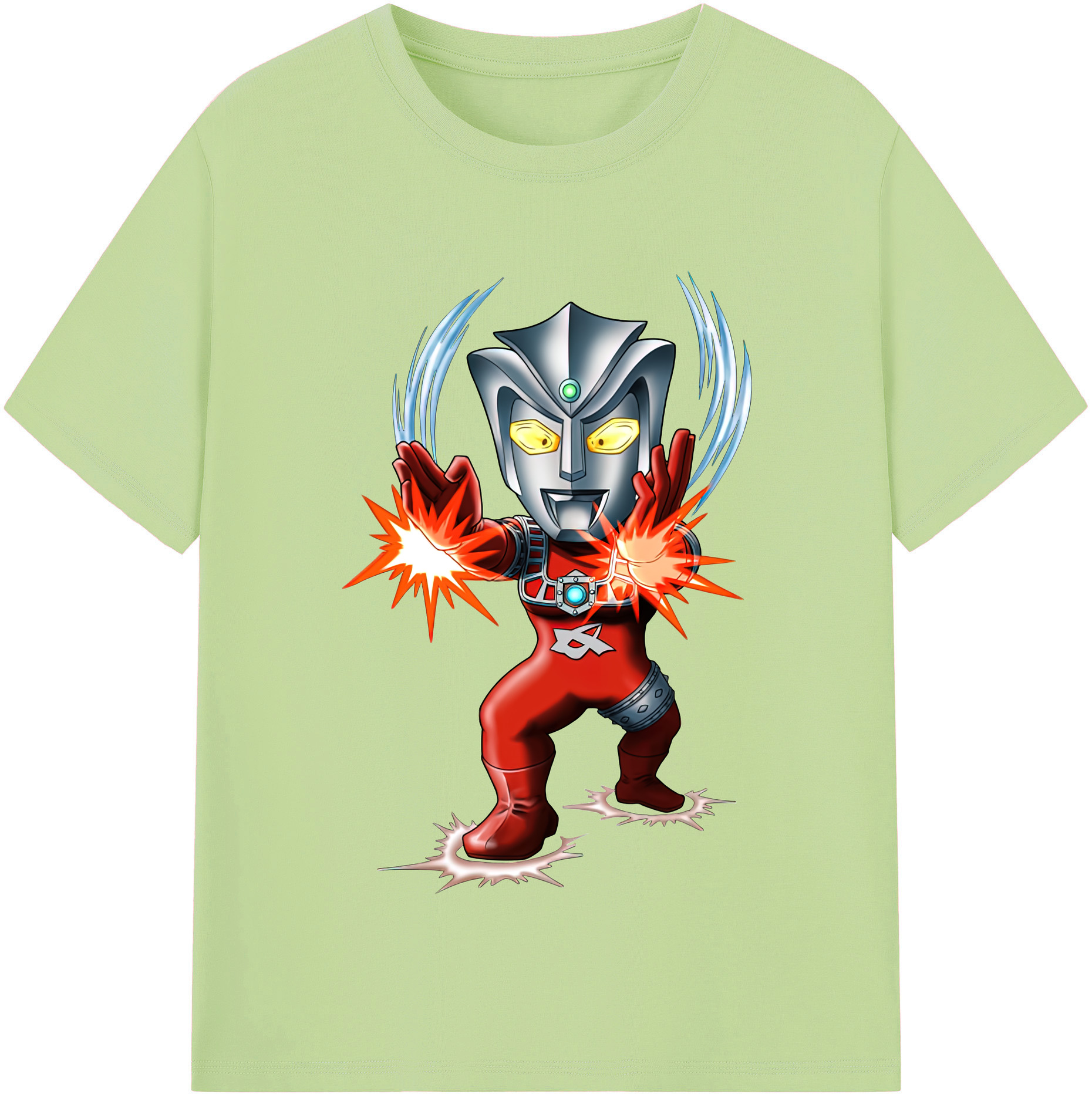 （画像用） ウルトラマン Ultraman 綿100％半袖Tシャツ（フロントプリント）